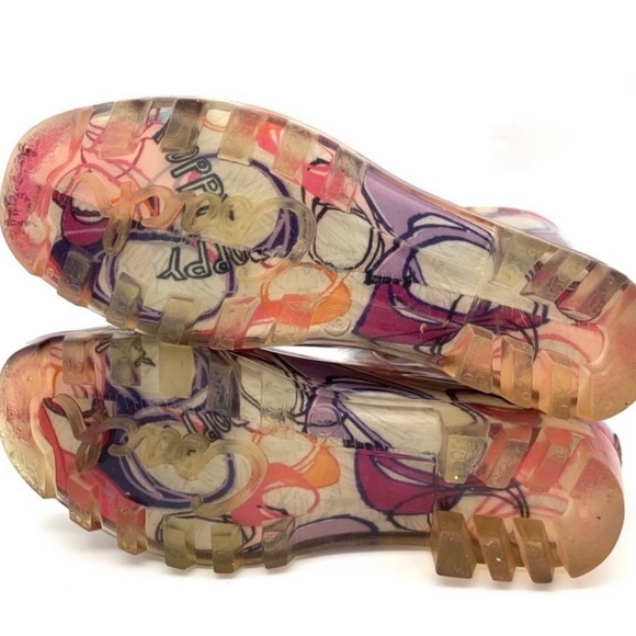 Coach Multicolor Colored Rain Boots - Picture 4 of 6